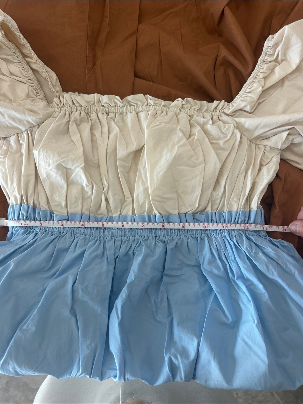 English Factory Cream Ruffle Dress - Picture 5 of 5